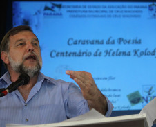 A Caravana da Poesia Helena Kolody chegou a Cruz Machado, terra natal da poetisa paranaense