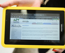 CURITIBA,PR 22 DE JANEIRO DE 2013 - Secretaria promove formação para uso de tablets na DITEC. 