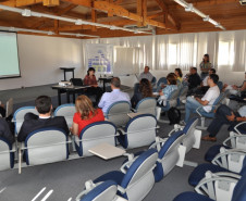 Reunião entre a Secretaria da Educação e a Secretaria do Esporte.
