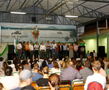 Foram autorizadas obras de melhorias na estrutura do Colégio Estadual São Cristóvão (R$ 11 milhões), e de outros: Colégio Estadual Dr