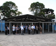 Colégio Estadual Amâncio Moro. Foto de Arquivo.