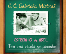 Episódio inédito do programa “Tem Uma Escola no Caminho” traz história do Colégio Gabriela Mistral e discussão sobre formação de alunos.