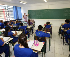 Neste ano, a Secretaria da Educação destinará quase R$ 500 milhões para obras e infraestrutura nas escolas da rede estadual.