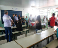 “O Governo do Estado feito em Cascavel grandes investimentos em obras da educação. Agora é a vez do Colégio Jardim Santa Felicidade passar por uma revitalização geral, e comunidade escolar está muito satisfeita”, destaca o chefe do Núcleo Regional da Educação de Cascavel, Vander Piaia.