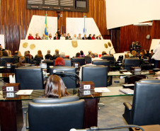 Curitiba - 23-04-13 - Reunião pública na Assembleia Legislativa do Paraná sobre o CONAE.  