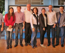 A direção do colégio organizou com o Núcleo Regional de Educação de Cascavel um evento para marcar o início das obras.