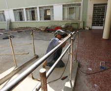 Reformas em colégios estaduais. Foto de arquivo.