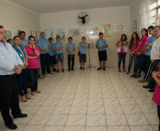 Governador em exercício, Flávio Arns, visita a Escola Bom Menino.
Arapongas , 20/05/2013.
 
