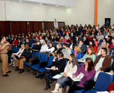 22-05-13 - Reuniao com diretores de Colégios com a Patrulha Escolar, palestra do Capitao Walter João Marques Luiz.  