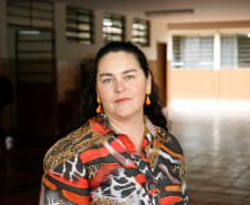 18-06-13 - Foz do Iguaçu, obras no Colégio Estadual Tarquinio Santos, na foto Angela de Fatima Isquizani.
