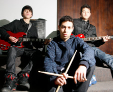 25-06-13 - CEEP Newton Freire Maia em Pinhais recebe a Mostra Estudantil Expocine Norte, na foto a banda do Colégio Estadual Genesio Moreschi de Colombo.