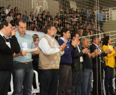 Mais de cinco mil atletas de 12 a 14 alunos disputam a Etapa Final – Classe B dos Jogos Escolares do Paraná até o dia 06 de julho. <br />
<br />
Veja mais fotos em: <a href=" http://www.flickr.com/photos/flavioarns/sets/72157634384516063/" target="_blank"> http://www.flickr.com/photos/flavioarns/ </a>