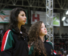 Mais de cinco mil atletas de 12 a 14 alunos disputam a Etapa Final – Classe B dos Jogos Escolares do Paraná até o dia 06 de julho. <br />
<br />
Veja mais fotos em: <a href=" http://www.flickr.com/photos/flavioarns/sets/72157634384516063/" target="_blank"> http://www.flickr.com/photos/flavioarns/ </a>