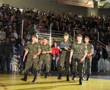 Mais de cinco mil atletas de 12 a 14 alunos disputam a Etapa Final – Classe B dos Jogos Escolares do Paraná até o dia 06 de julho. <br />
<br />
Veja mais fotos em: <a href=" http://www.flickr.com/photos/flavioarns/sets/72157634384516063/" target="_blank"> http://www.flickr.com/photos/flavioarns/ </a>