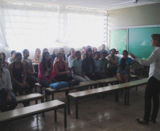 A Escola Estadual do Campo Machado de Assis, em Tuneiras do Oeste, realizou reunião para apresentar o PAD à comunidade escolar. Os técnicos do Núcleo de Educação já foram à escola para conhecerem melhor a realidade da escola e ajudarem na implantação do PAD. 