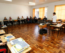 Oficinas da Caravana da Poesia na Unicentro em Guarapuava. 20-08-13.