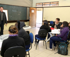 Colégio Estadual Prof. Altair da Silva Leme.  Prof. João Thomaz Millek.