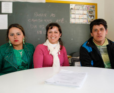 Apae de Coronel Vivida comemora a Semana Nacional da Pessoa com Deficiência Intelectual e Múltipla 2013, Bernadete Cristina da Rocha e Lucio Bernardo de Lima. 28-08-13. 