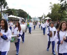 Mais de 1,5 mil alunos de escolas públicas participaram do desfile de 7 de Setembro na Avenida Cândido de Abreu, em Curitiba.<br />
<br />
Veja mais fotos em: <a href=" http://www.flickr.com/photos/flavioarns/sets/72157635424221038/" target="_blank"> http://www.flickr.com/photos/flavioarns</a>