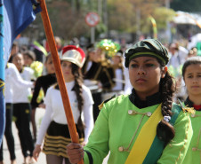 Mais de 1,5 mil alunos de escolas públicas participaram do desfile de 7 de Setembro na Avenida Cândido de Abreu, em Curitiba.<br />
<br />
Veja mais fotos em: <a href=" http://www.flickr.com/photos/flavioarns/sets/72157635424221038/" target="_blank"> http://www.flickr.com/photos/flavioarns</a>