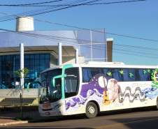 Esta semana foi a vez de Toledo receber a Caravana da Poesia que, neste ano, homenageia o centenário de nascimento de Vinícius de Moraes.