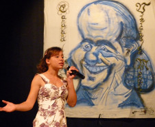 Esta semana foi a vez de Toledo receber a Caravana da Poesia que, neste ano, homenageia o centenário de nascimento de Vinícius de Moraes.