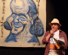 Esta semana foi a vez de Toledo receber a Caravana da Poesia que, neste ano, homenageia o centenário de nascimento de Vinícius de Moraes.