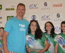 Estudantes de 12 a 14 participaram em Natal, RN, de evento que contou com disputa de 15 modalidades esportivas. 