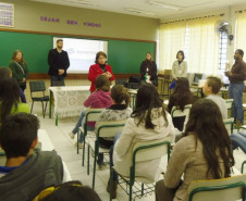 Início do projeto “Sustentabilidade: da Escola ao Rio”, em Foz do Iguaçu.