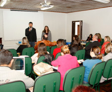 Secretaria Estadual da Educação, DITEC, reunião sobre o PAD com o Núcleo Regional de Educação de União da Vitória. 02-10-13.