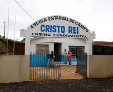 Escola Estadual do Campo Cristo Rei em Manoel Ribas. 23-09-13.