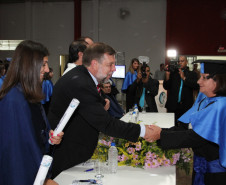 Formatura de alunos da oferta especial do curso de Licenciatura em Pedagogia.