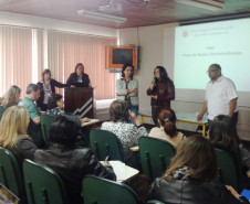Aceitação do Plano de Ações Descentralizadas (PAD) pelas 26 escolas atendidas pelo Núcleo Regional da Área Metropolitana Sul foi tema da reunião.