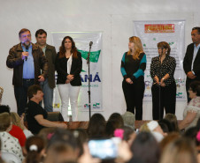 Caravana da Poesia em Ponta Grossa, no Centro Estadual de Educação Profissional. 18-10-13.