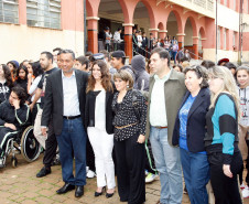 Caravana da Poesia em Ponta Grossa, no Centro Estadual de Educação Profissional. 18-10-13.