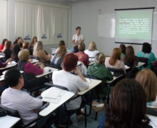 Capacitação reuniu cerca de 400 técnicos-pedagógicos e pedagogos de escolas da rede estadual de ensino de vários Núcleos Regionais de Educação.