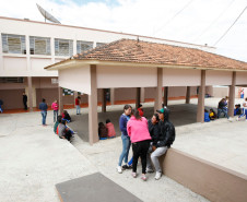 Cidade de Ponta Grossa, Colégio Estadual José Elias da Rocha. 31-10-13.  