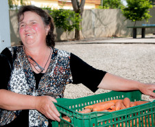 Produtora rural de Prudentópolis, Maria Jacinta Marcovicz.