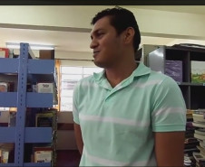 Não é fácil ser bom<br />
Colégio Estadual Visconde de Guarapuava - Guarapuava<br />
Menção honrosa<br />
<br />
<a href="http://www.emdialogo.uff.br/festival/videos/7843" target="_blank">http://www.emdialogo.uff.br/festival/videos/7843</a>
