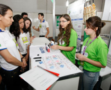 Foz do Iguaçu, Ficiencias no pavilhão de exposição do parque da Itaipu. 20-11-13.