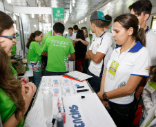 Foz do Iguaçu, Ficiencias no pavilhão de exposição do parque da Itaipu. 20-11-13.