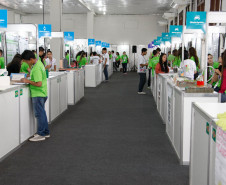 Foz do Iguaçu, Ficiencias no pavilhão de exposição do parque da Itaipu. 20-11-13.