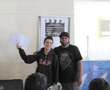 Criatividade dos alunos do Ensino Médio do Colégio Estadual do Campo Eunice da Rocha, em São José dos Pinhais, foi transformada em cinema.