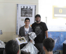 Criatividade dos alunos do Ensino Médio do Colégio Estadual do Campo Eunice da Rocha, em São José dos Pinhais, foi transformada em cinema.