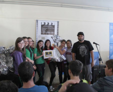Criatividade dos alunos do Ensino Médio do Colégio Estadual do Campo Eunice da Rocha, em São José dos Pinhais, foi transformada em cinema.