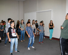 Delegação paranaense se prepara para a IV Conferência Nacional Infantojuvenil pelo Meio Ambiente (CNIJMA), que será realizada em Brasília. 22-11-13.