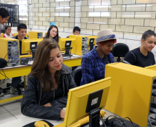 Programa Nacional de Informática na Educação (ProInfo), Colégio Estadual Hasdrubal Bellegard, em Curitiba. 20/11/2013.
