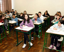 Colégio Estadual Benedito Joao Cordeiro, em Curitiba.