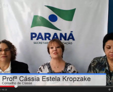 Palestra online sobre "Conselho de Classe Participativo para a Melhoria das Práticas Pedagógicas"