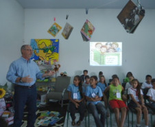  6º Olimpíada Leitor do Ano incentiva a leitura nos alunos dos anos iniciais do ensino fundamental da rede municipal de ensino e anos finais da rede estadual.